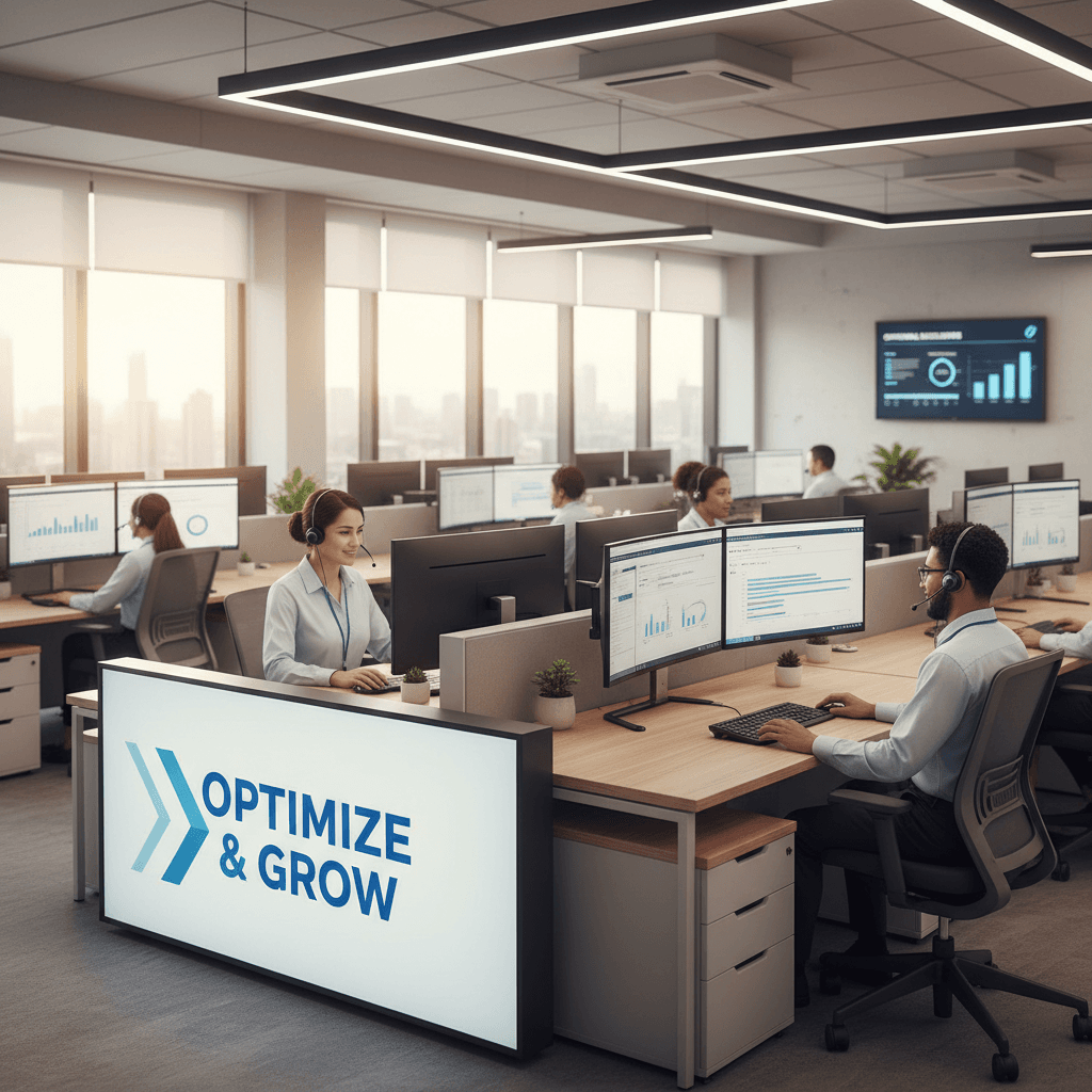 Efficient, scalable contact center workspace
